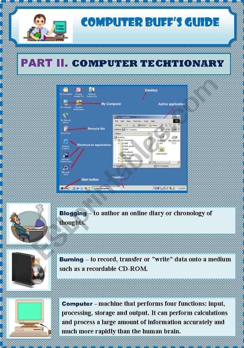 Computer Techtionary (2/4) 5 pages))
