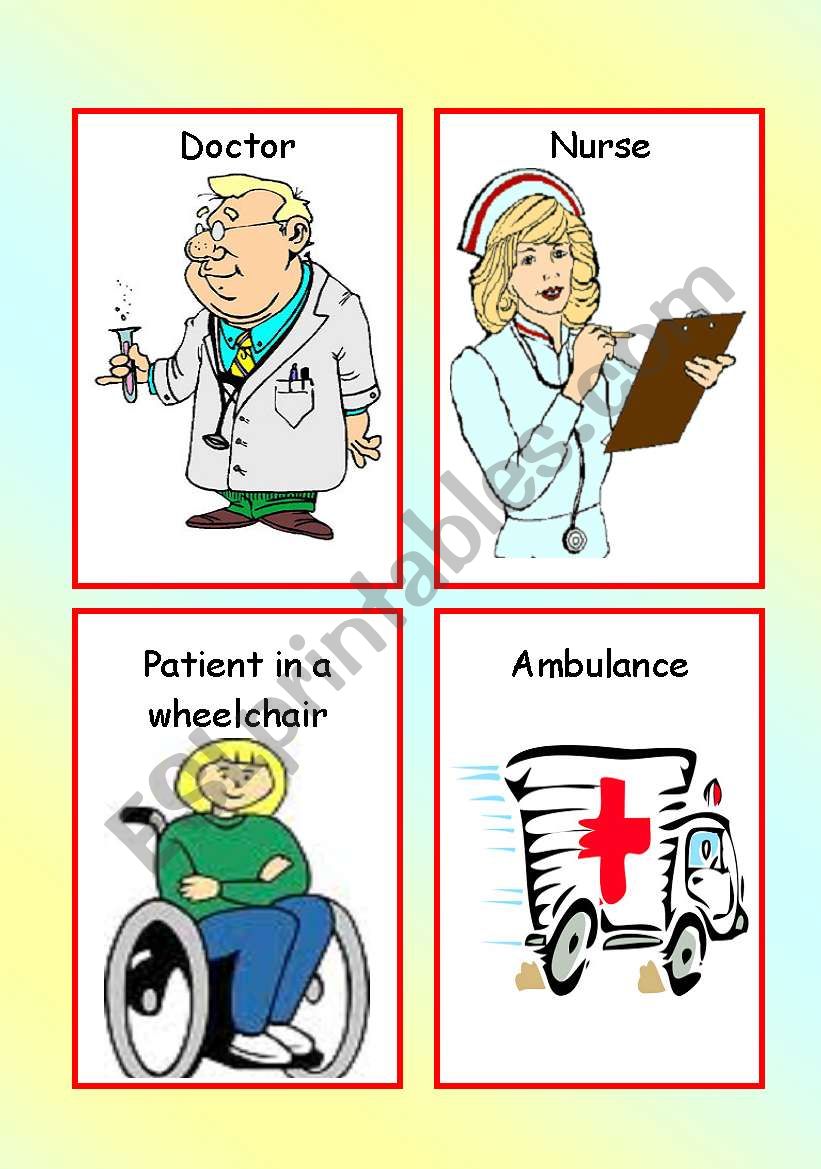 Medical flashcards worksheet