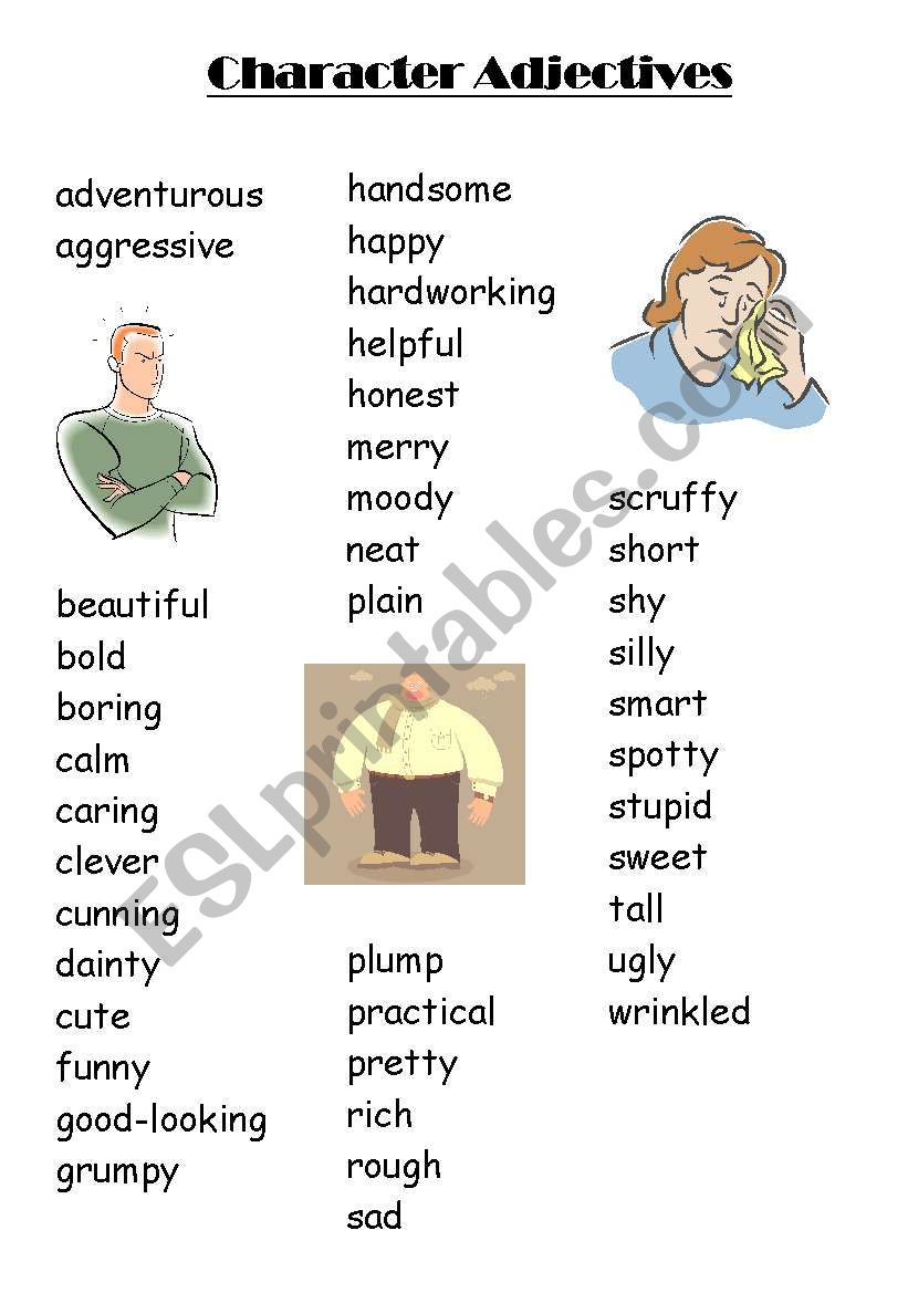 character-adjectives-esl-worksheet-by-elnura