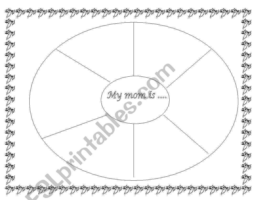 MOTHERS DAY PLACE MAT worksheet