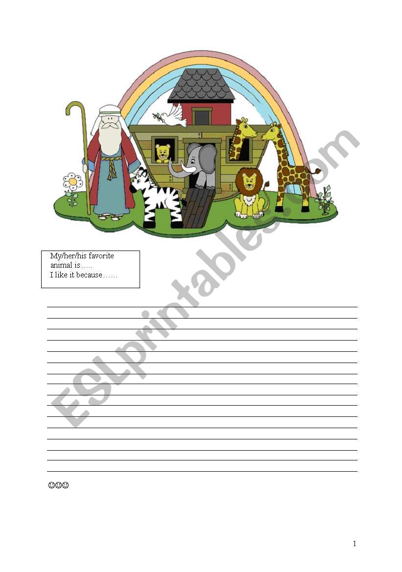 Wild animals 2  worksheet