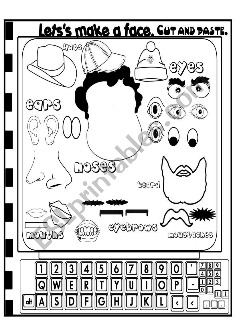 face worksheet