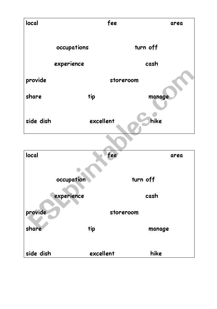 choose the right word worksheet