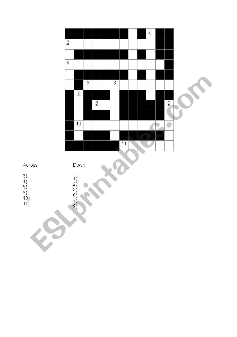 Numbers worksheet