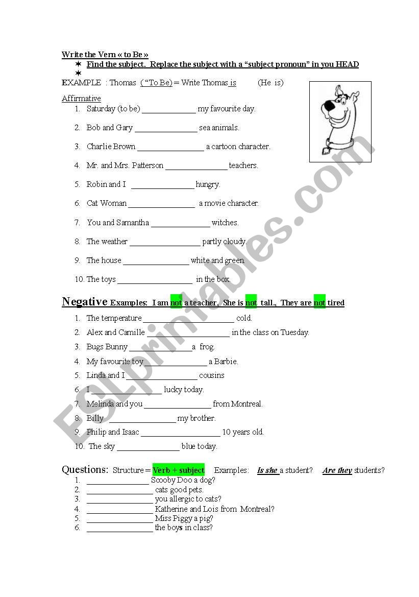Conjugate the verb 