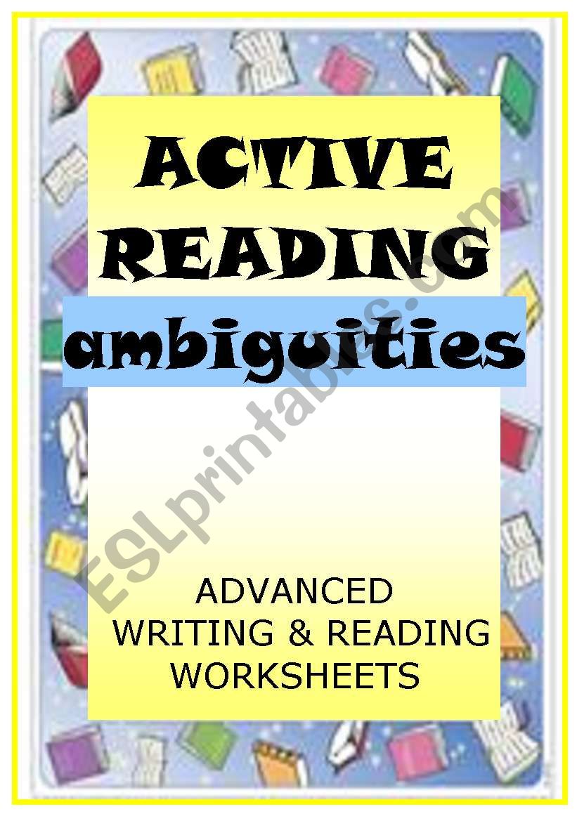 ACTIVE READING - ambiguities worksheet