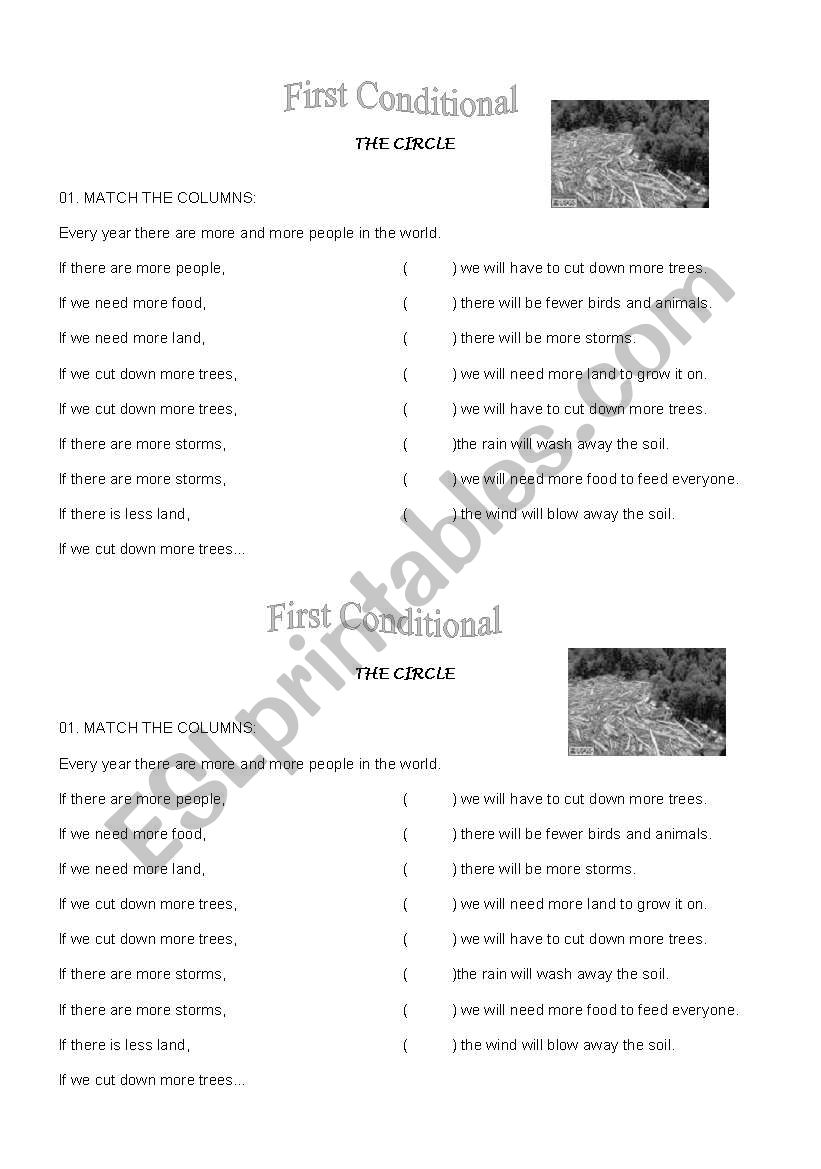 The circle worksheet