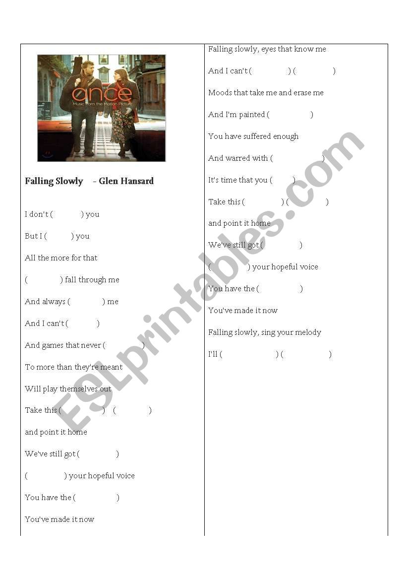 pop music -listening task  worksheet