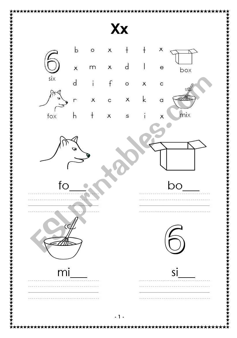 xyz wordsearch worksheet