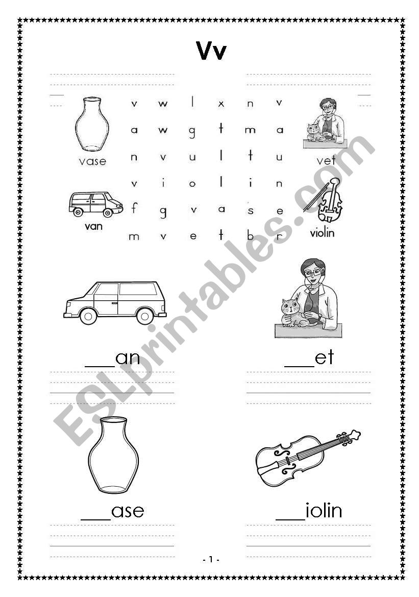 vw wordsearch worksheet