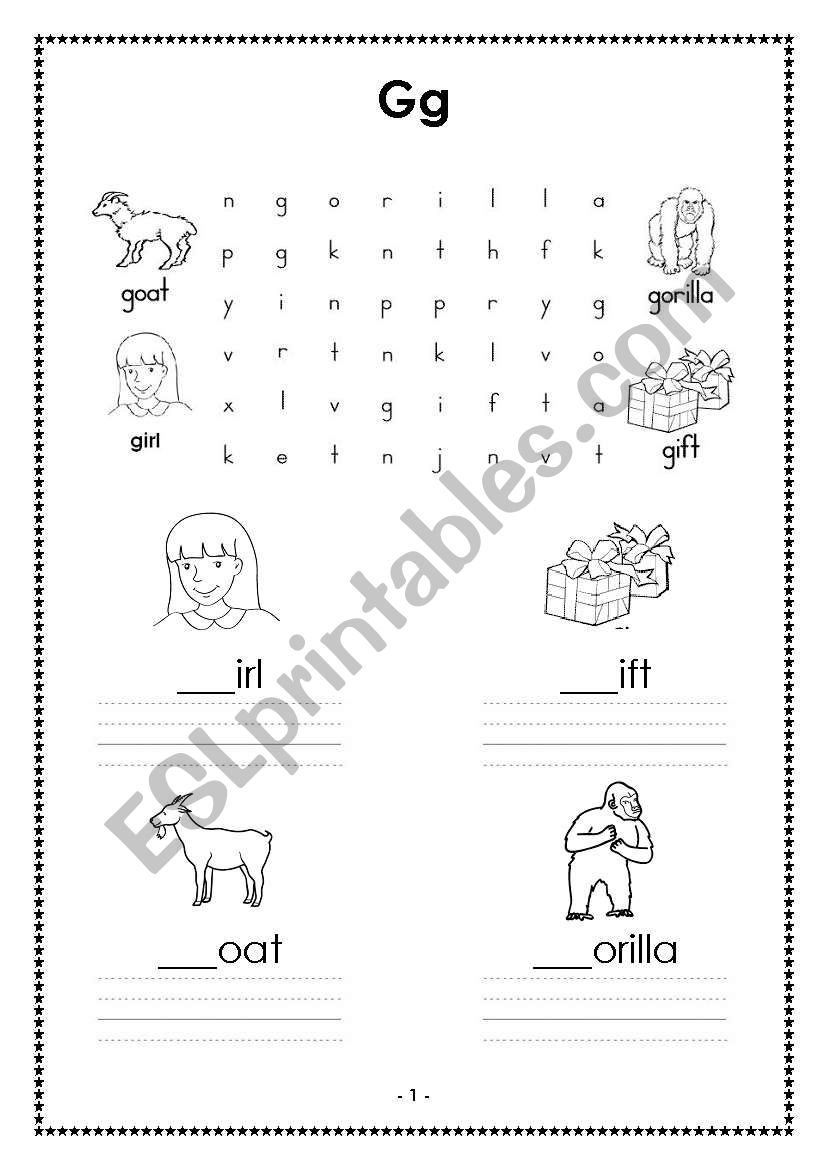 gh wordsearch worksheet