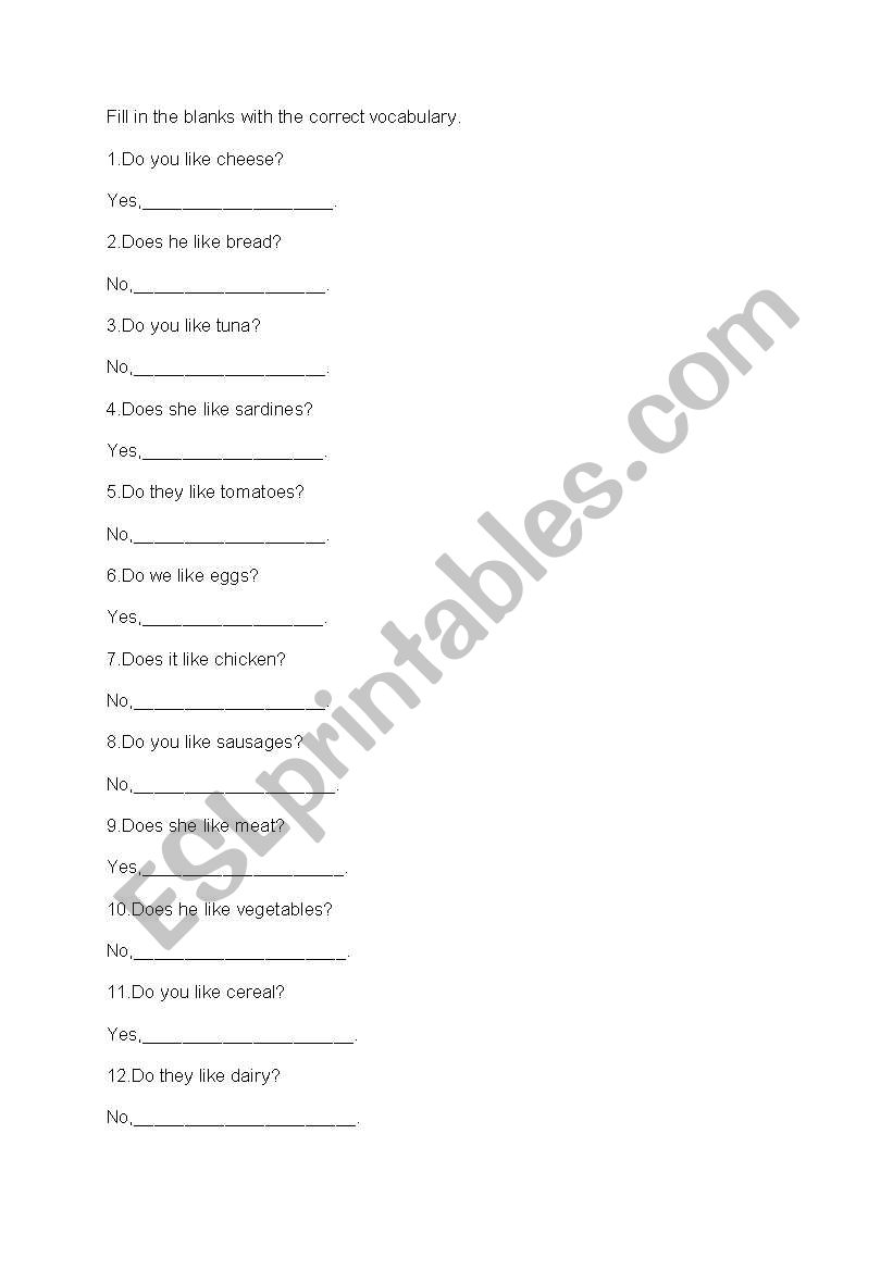 simple present worksheet