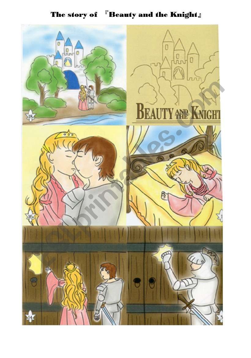 Beauty and the Knight worksheet
