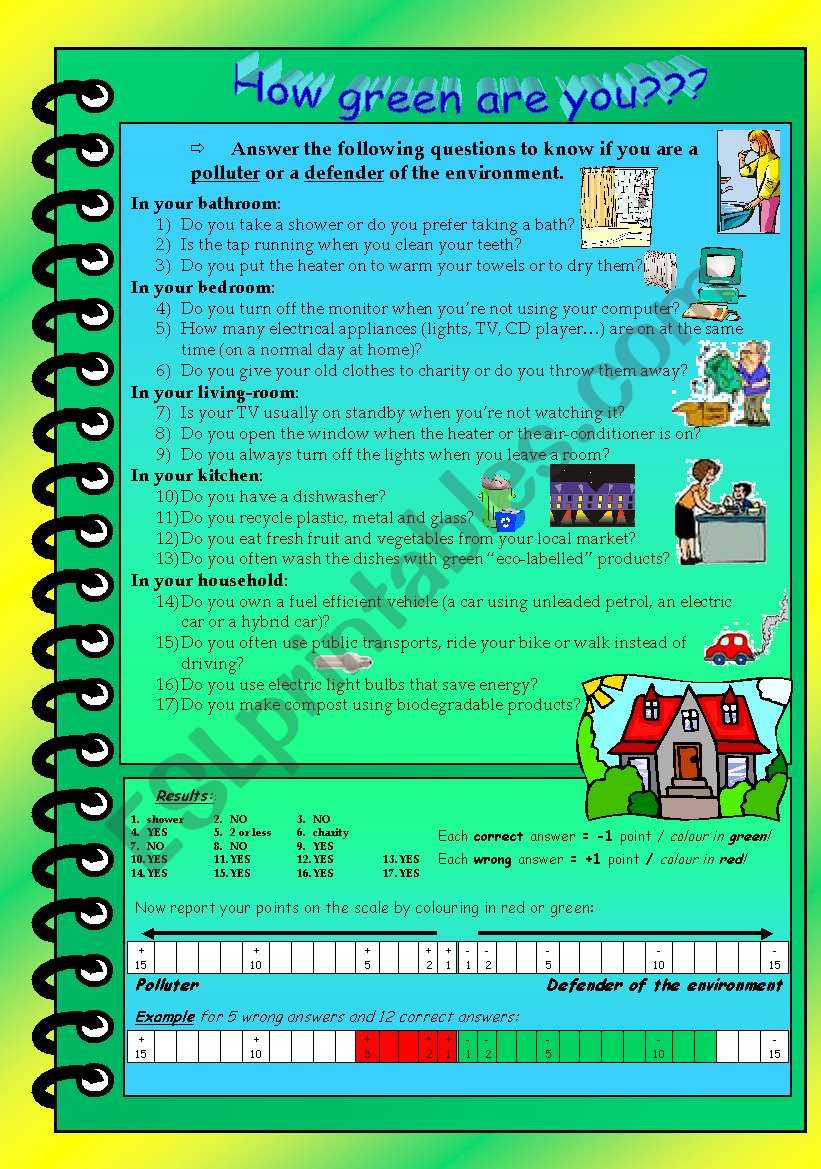 How green are you? QUIZ - Re-uploaded