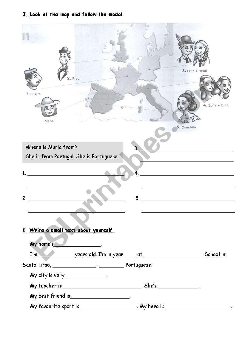 Test 5º Part2 worksheet