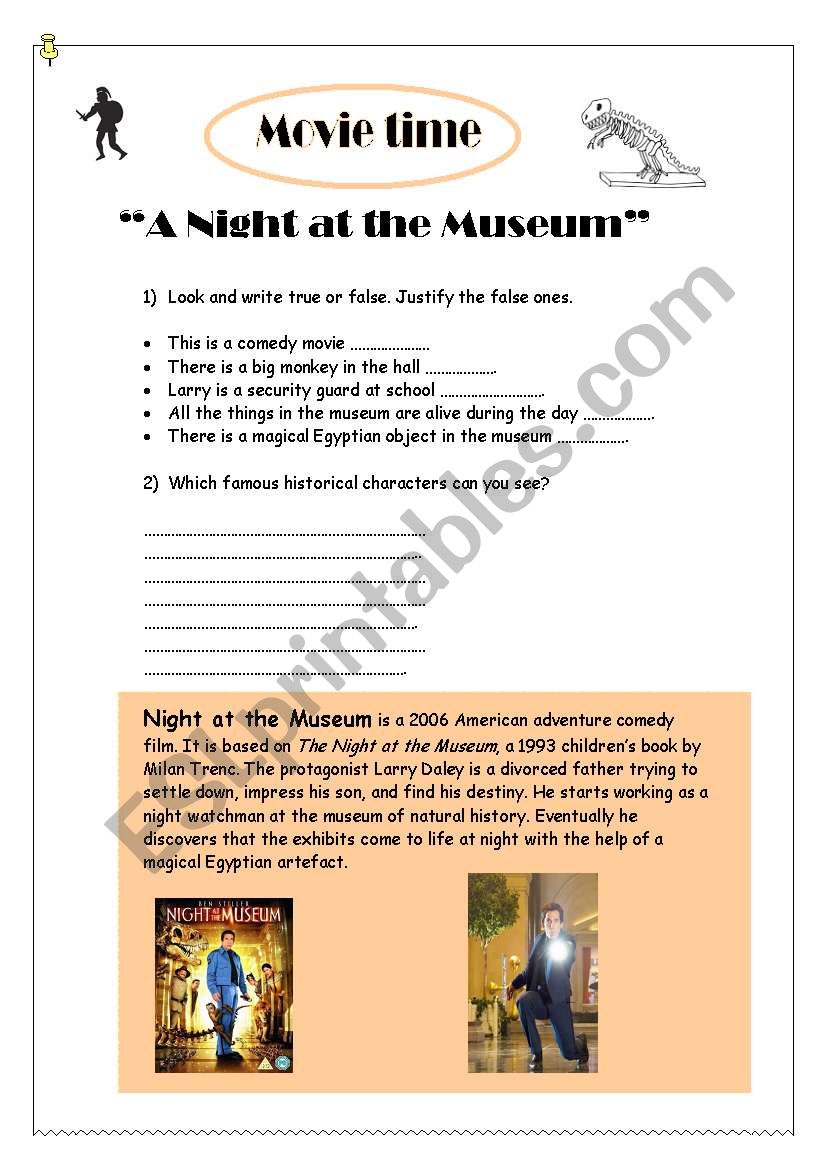 A Night at the Museum I (movie)