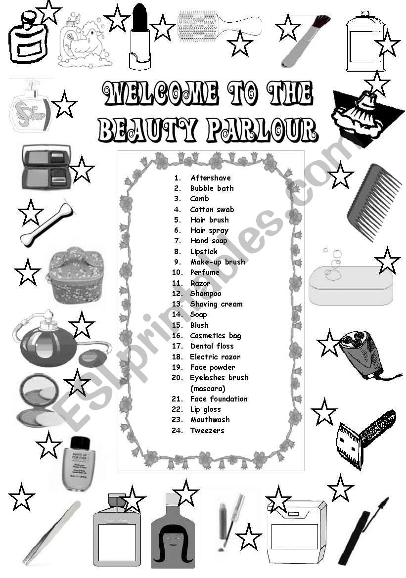 BEAUTY: WELCOME TO THE BEAUTY PARLOUR