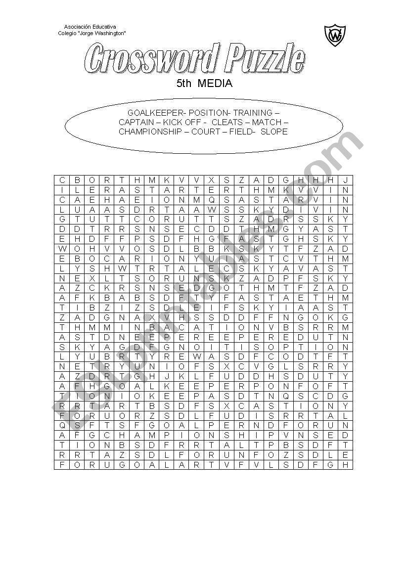 puzzle worksheet