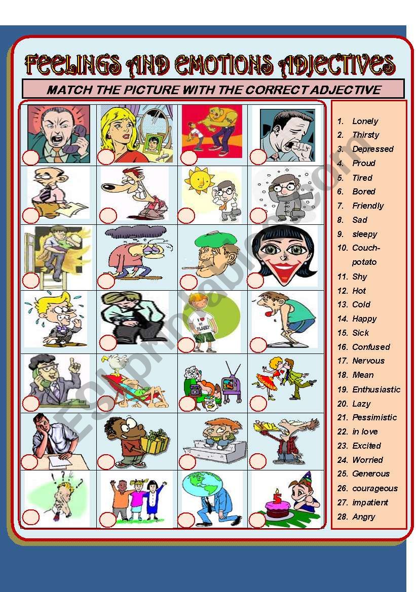 feelings-and-emotions-adjectives-esl-worksheet-by-pete