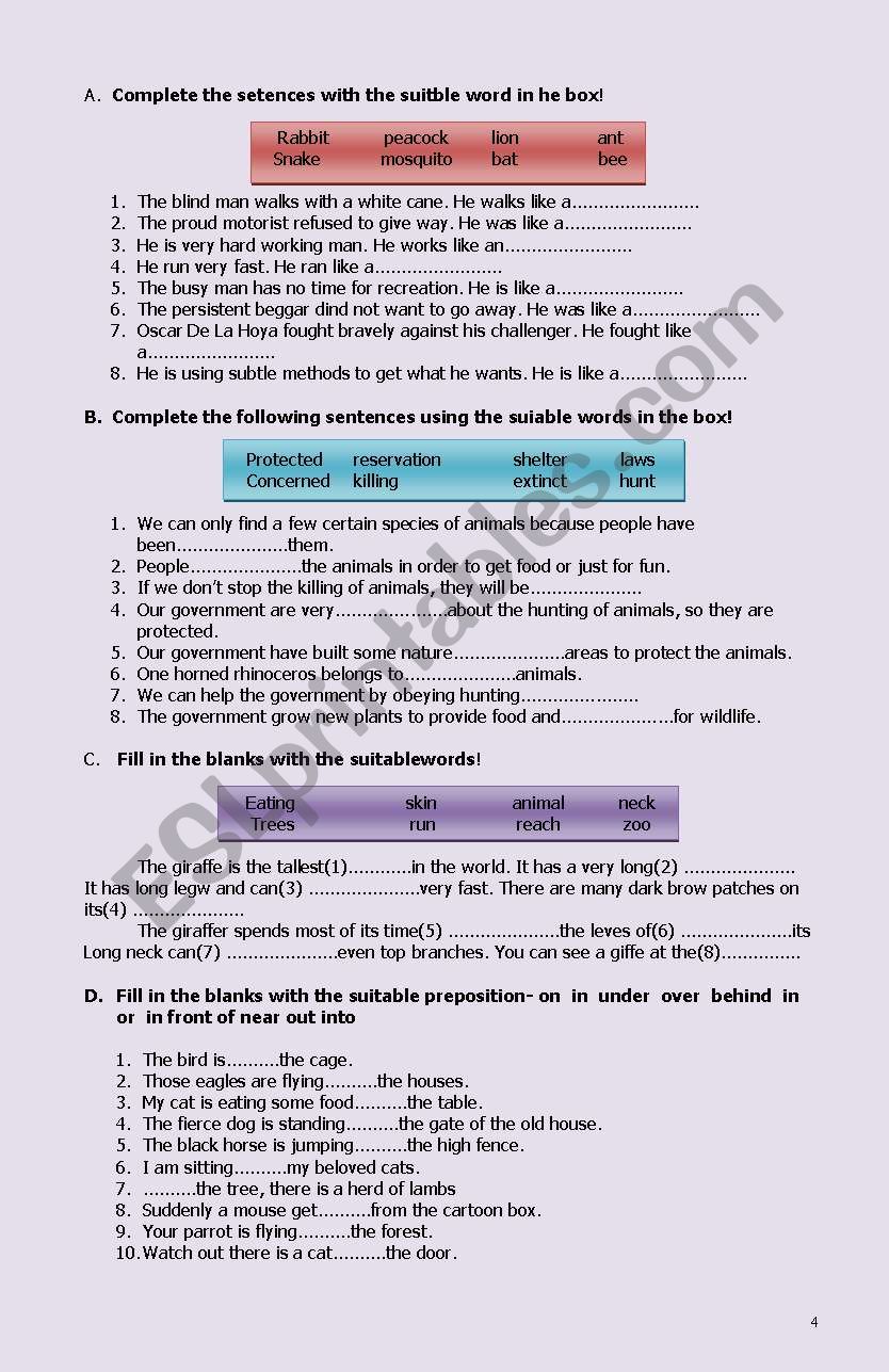 mixed up test 2 worksheet