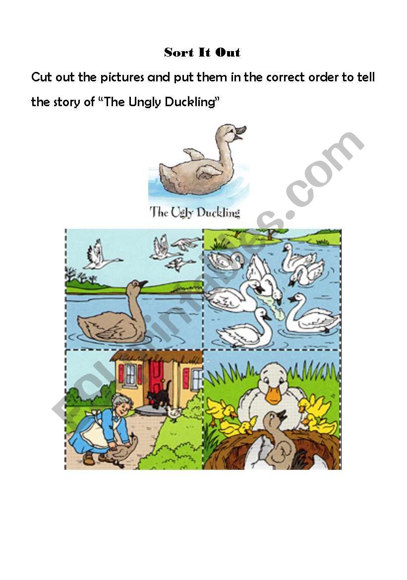 The Ungly Duckling-Story book  making
