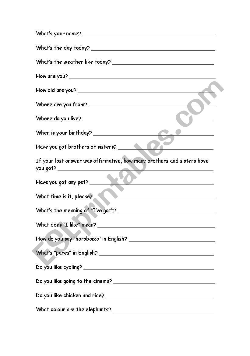 PracticeQuestions worksheet