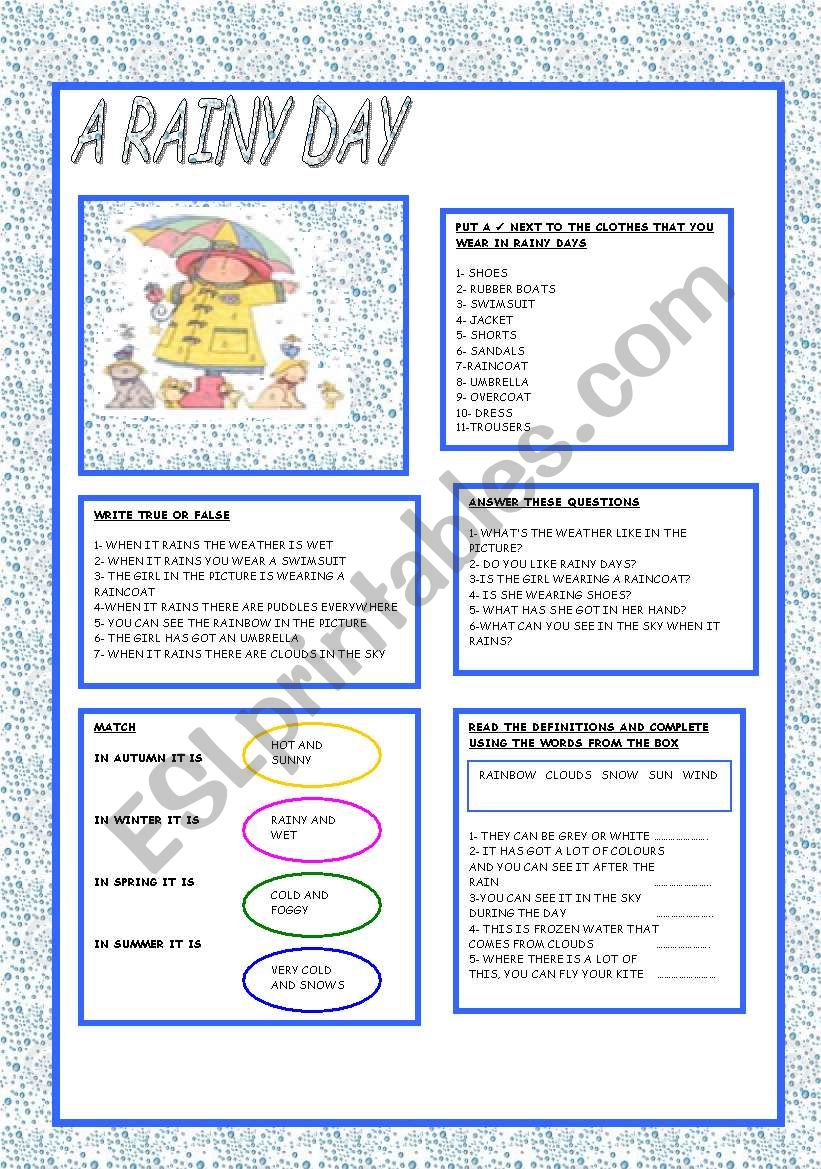 a-rainy-day-esl-worksheet-by-ag23