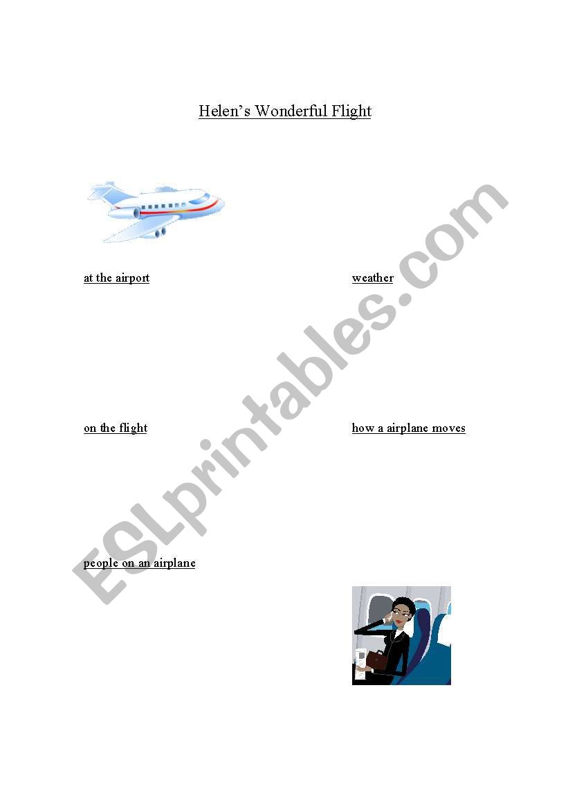 Air Travel Vocabulary worksheet