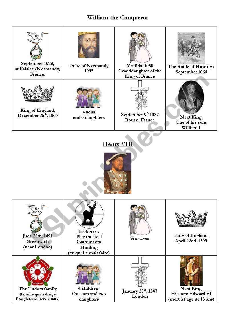 History and simple past worksheet