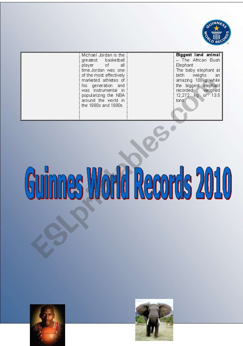 Guinnes World Records 2010 - Part II