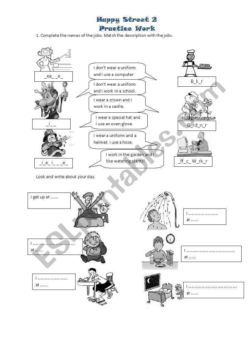 unit 7happy street2 worksheet