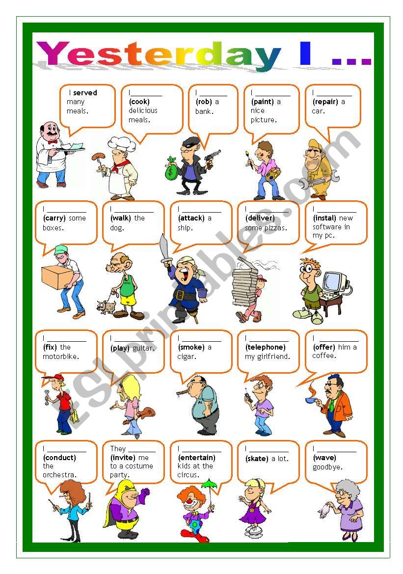 past-simple-regular-verbs-past-simple-regular-verbs-past-routines-english-esl-how