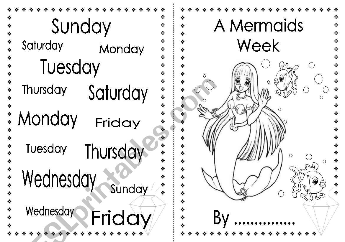 A Mermaids Week (First 6 pages)