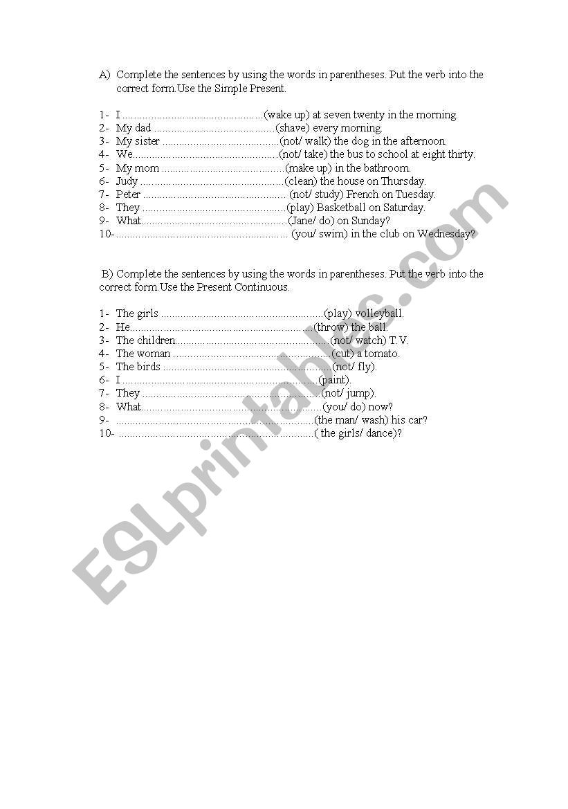 Worksheet worksheet