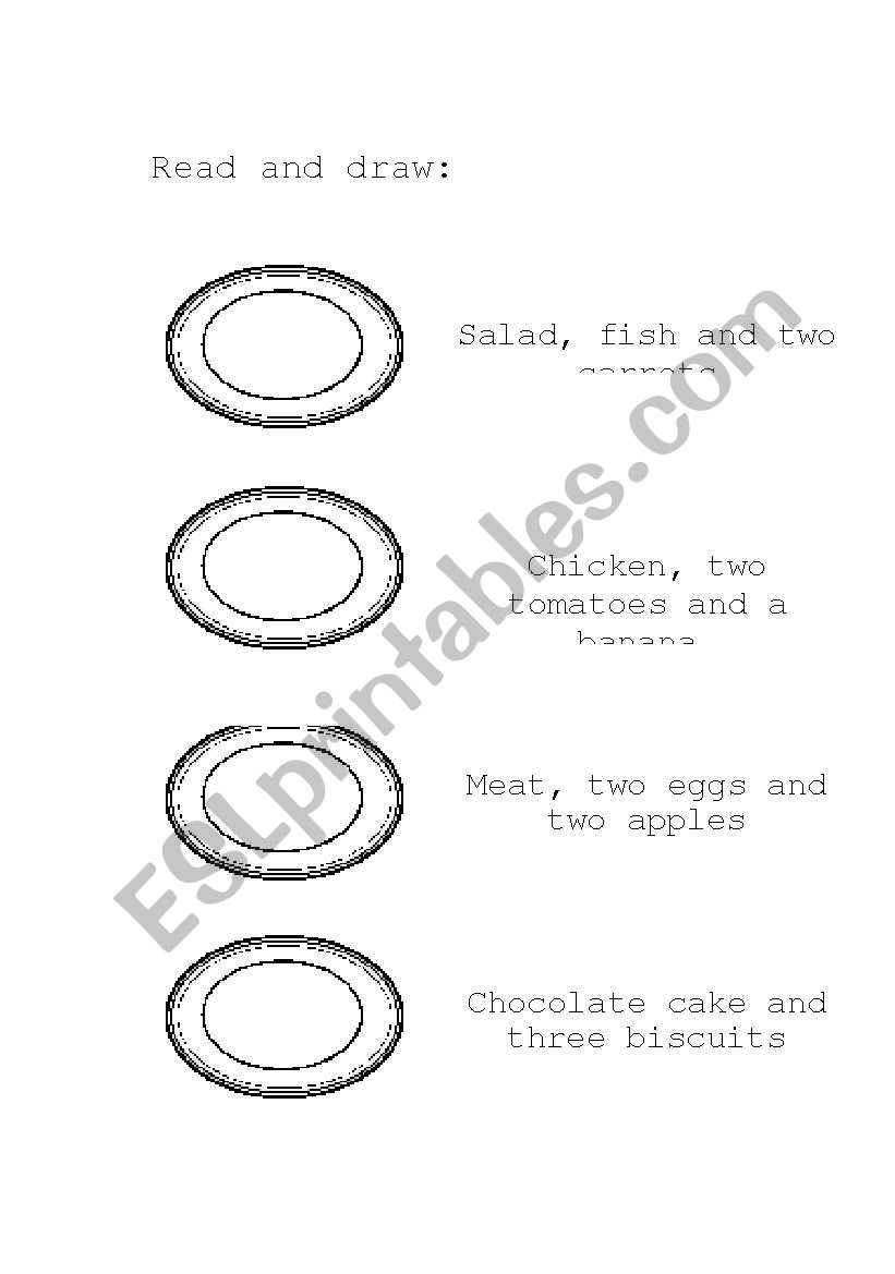 the restaurant worksheet