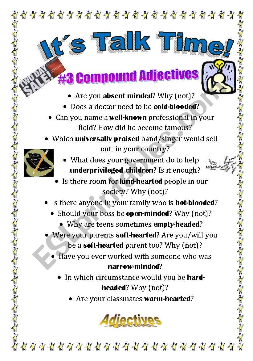 Talk Time - Compound Adjectives Related to the Body