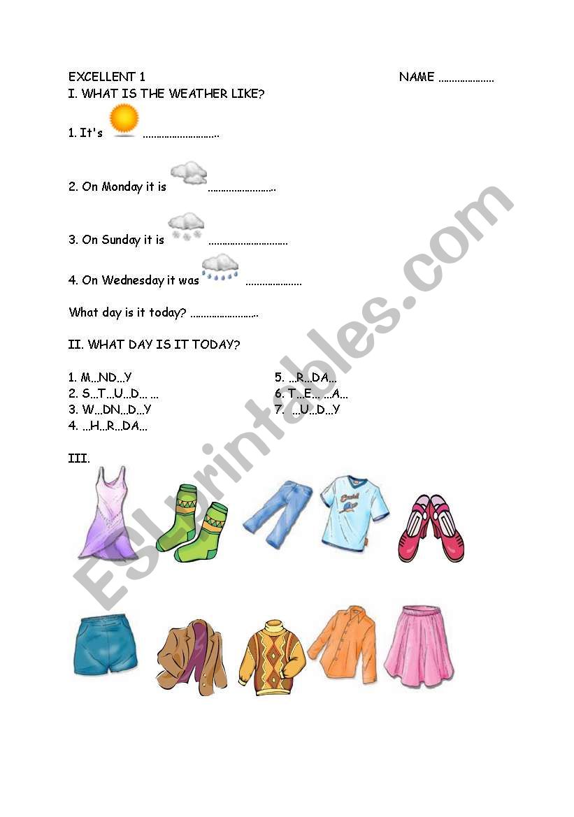 Exercises for children aged 8 - 10