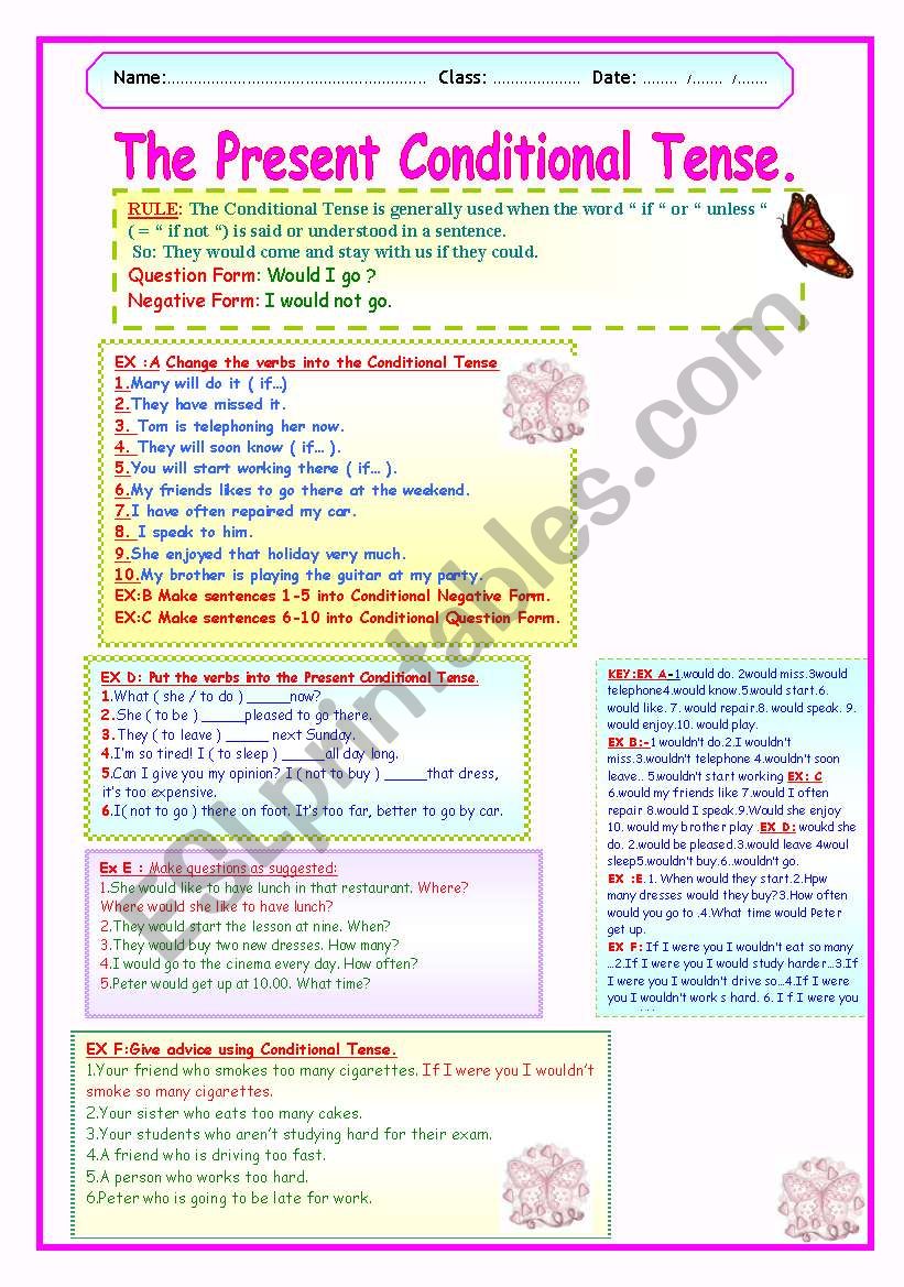 the-present-conditional-tense-esl-worksheet-by-lucetta06
