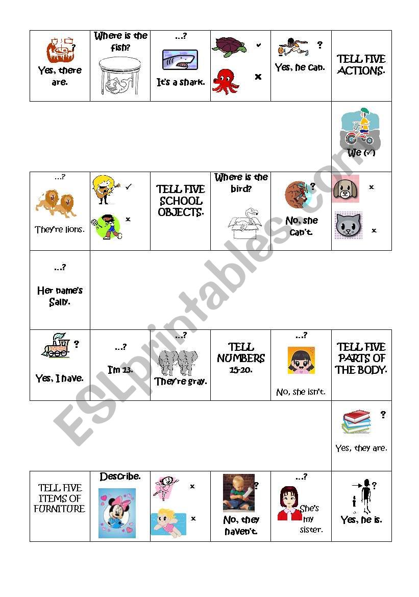 STRUCTURES REVISION worksheet