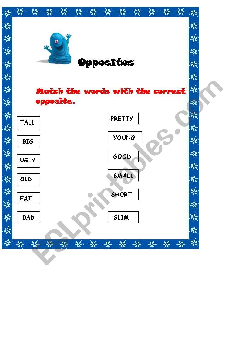 Adjectives : opposithttp://www.eslprintables.com/previewprintables/2010/jun/17/thumb6172208307576.jpges 