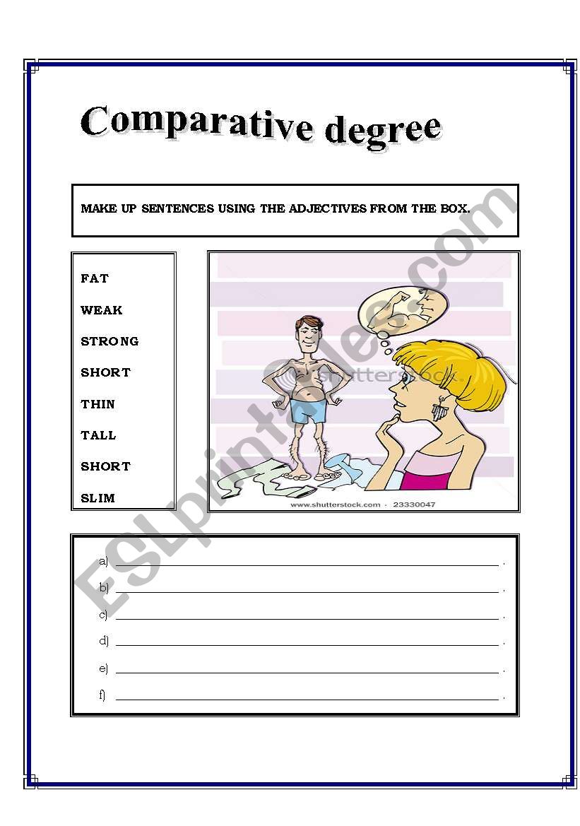 english-worksheets-comparative-degree