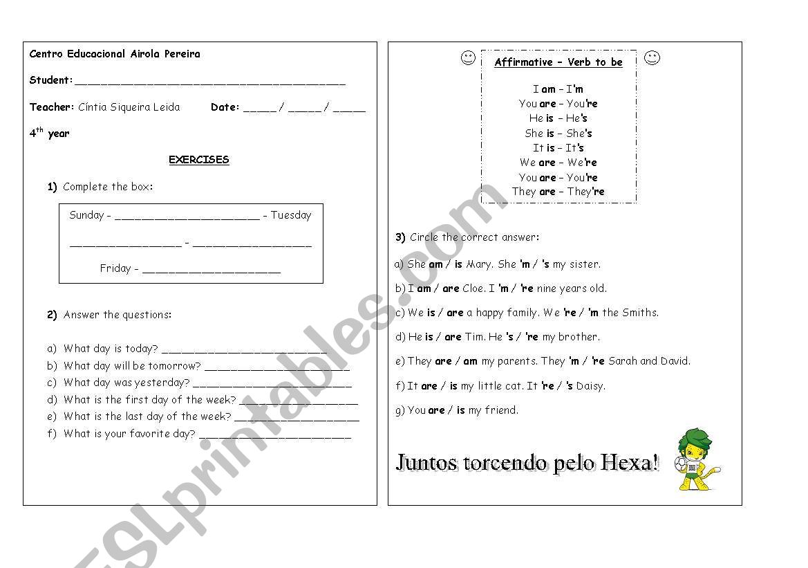 Review worksheet