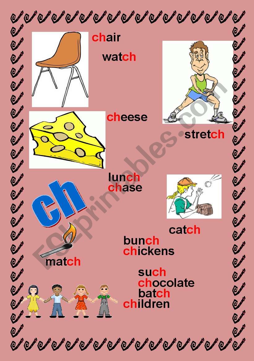 Phonics sounds 6/6 worksheet