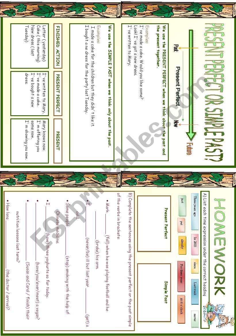 PRESENT PERFECT OR SIMPLE PAST?