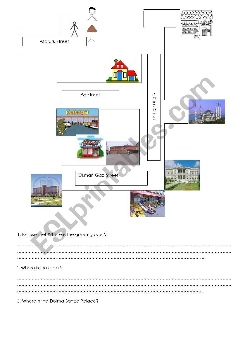 directions worksheet