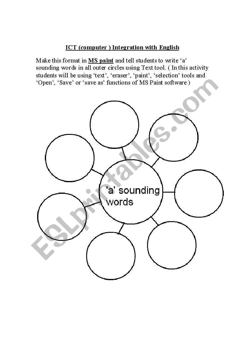 ICT-MS Pain integration english-a sounding words