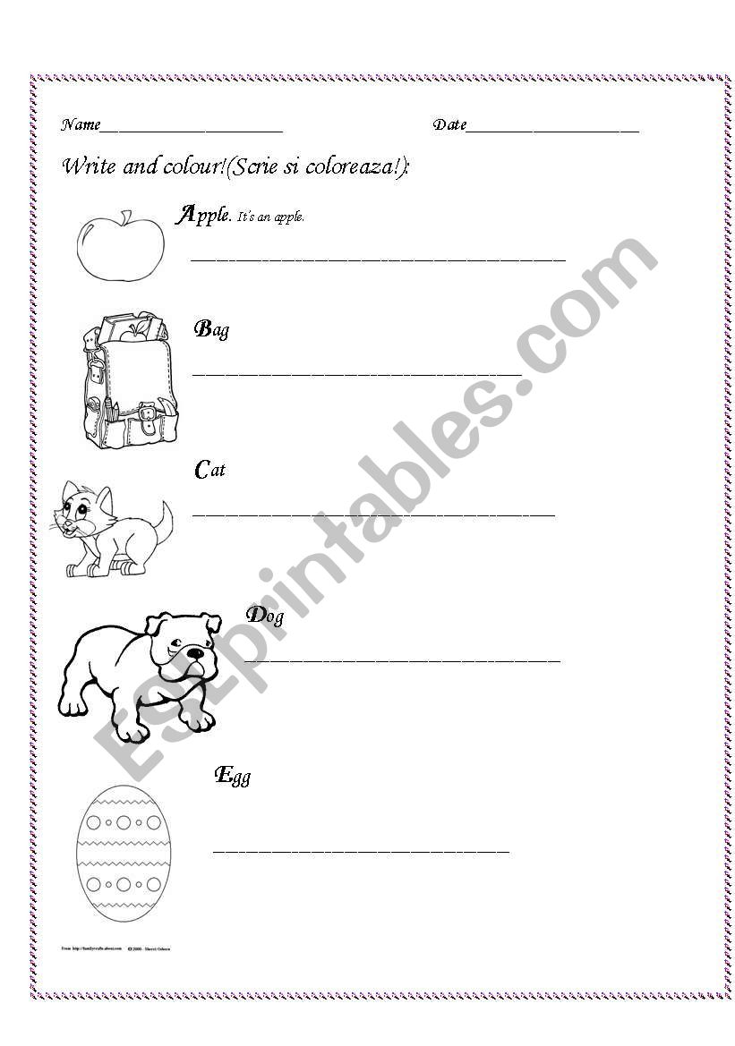 Alphabet (1) worksheet
