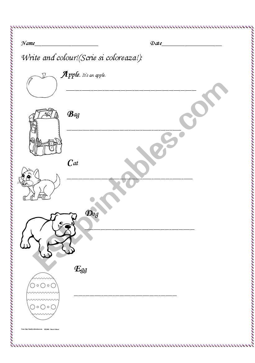 Alphabet (1) worksheet