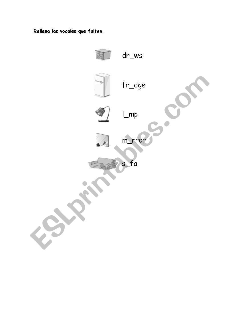 complete worksheet