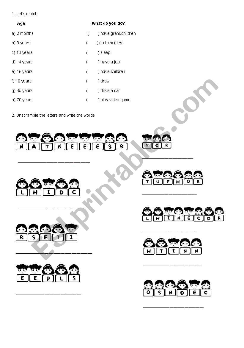 Fun Time Exercises 2 worksheet